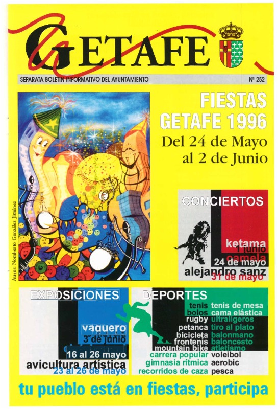 Fiestas patronales en honor a Nuestra Señora de los Ángeles 1996 Getafe